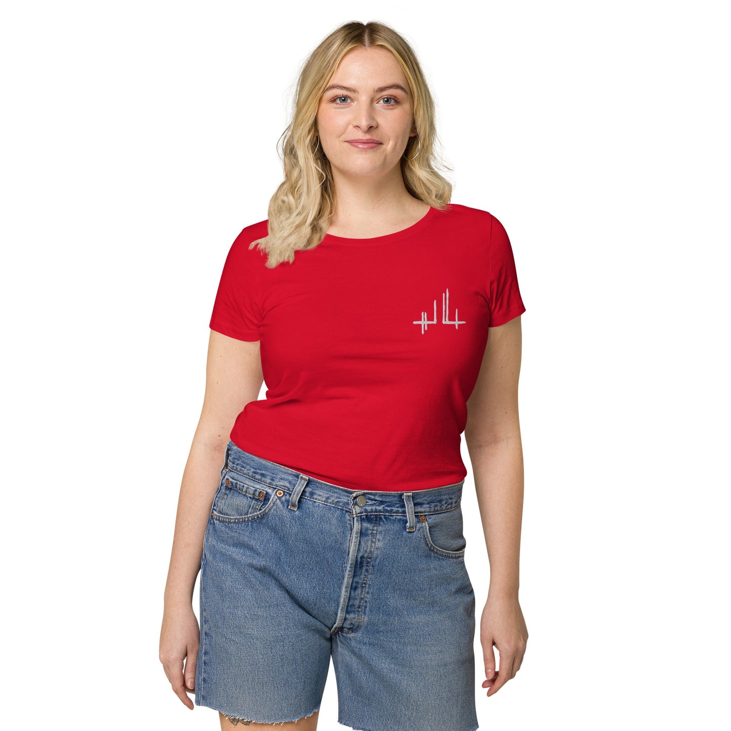 T-shirt éco - responsable femme - Jiel blanc - Jiel - artiste