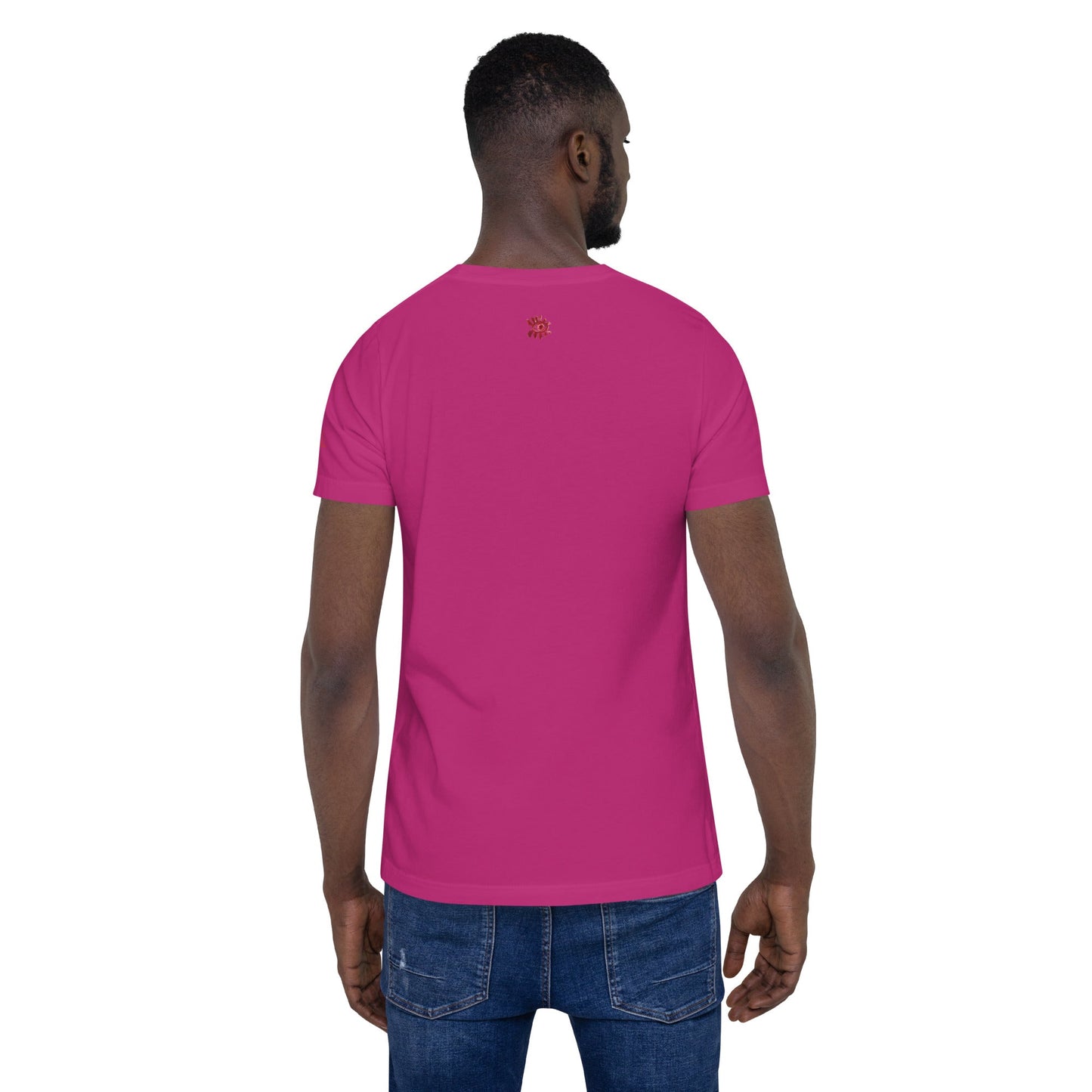 T-shirt unisexe - découpes triangles - Jiel - artiste