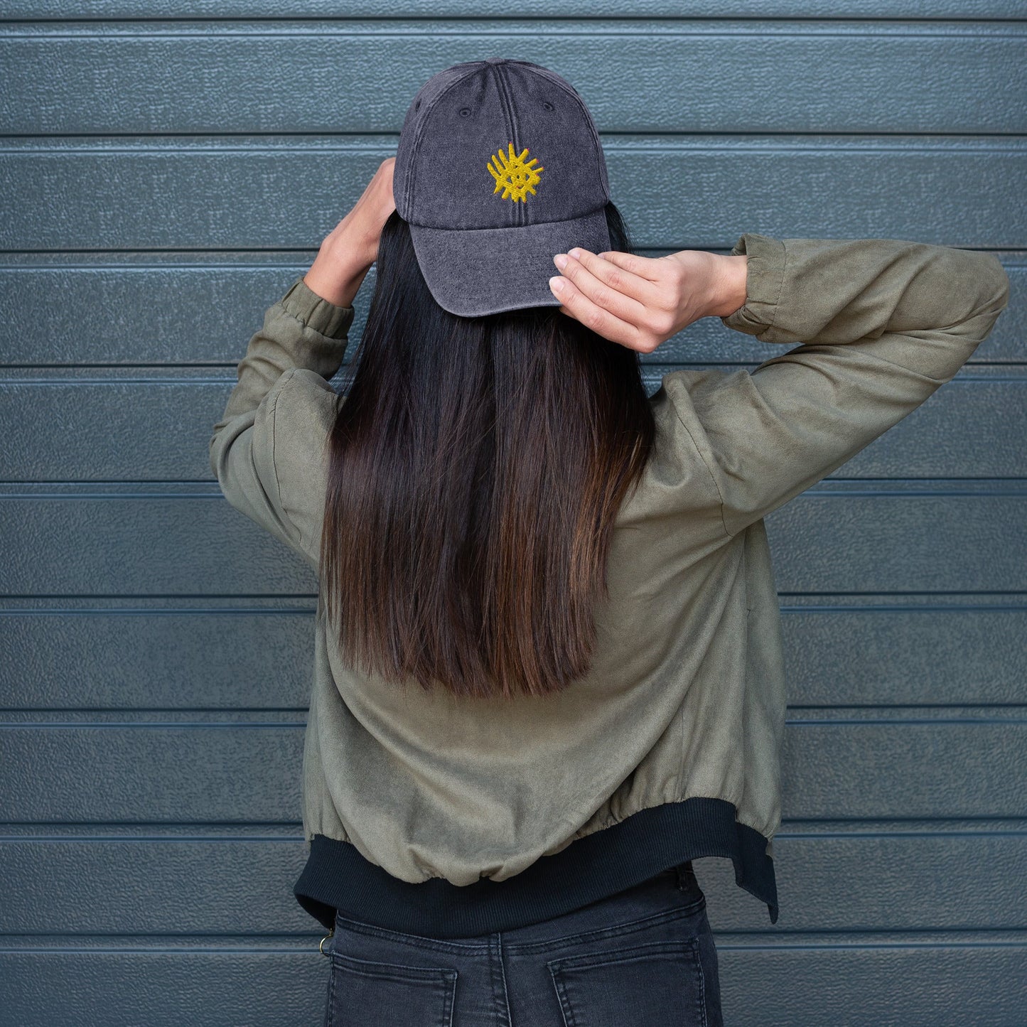 Casquette Vintage - oeil or - Jiel - artiste