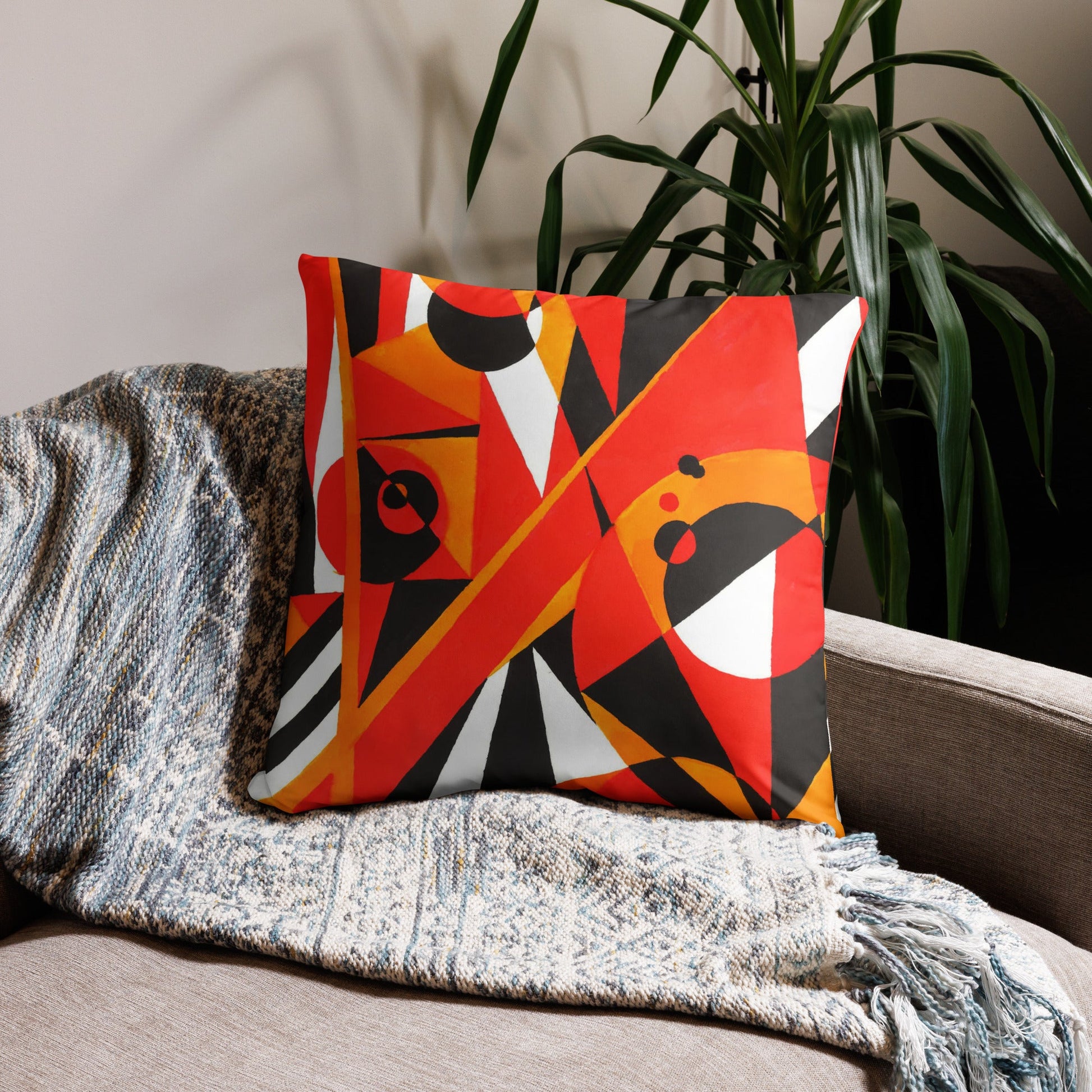 Coussin Classique - Bataille - Jiel - artiste