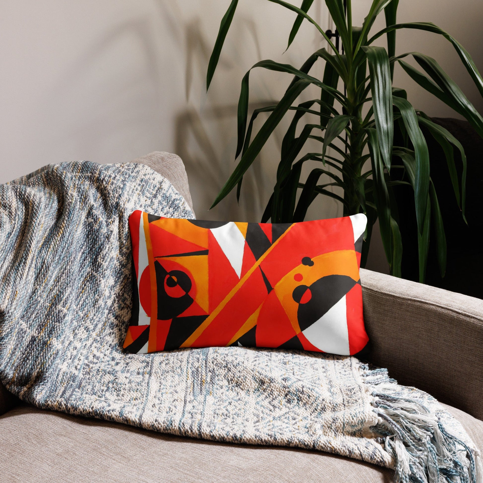 Coussin Classique - Bataille - Jiel - artiste