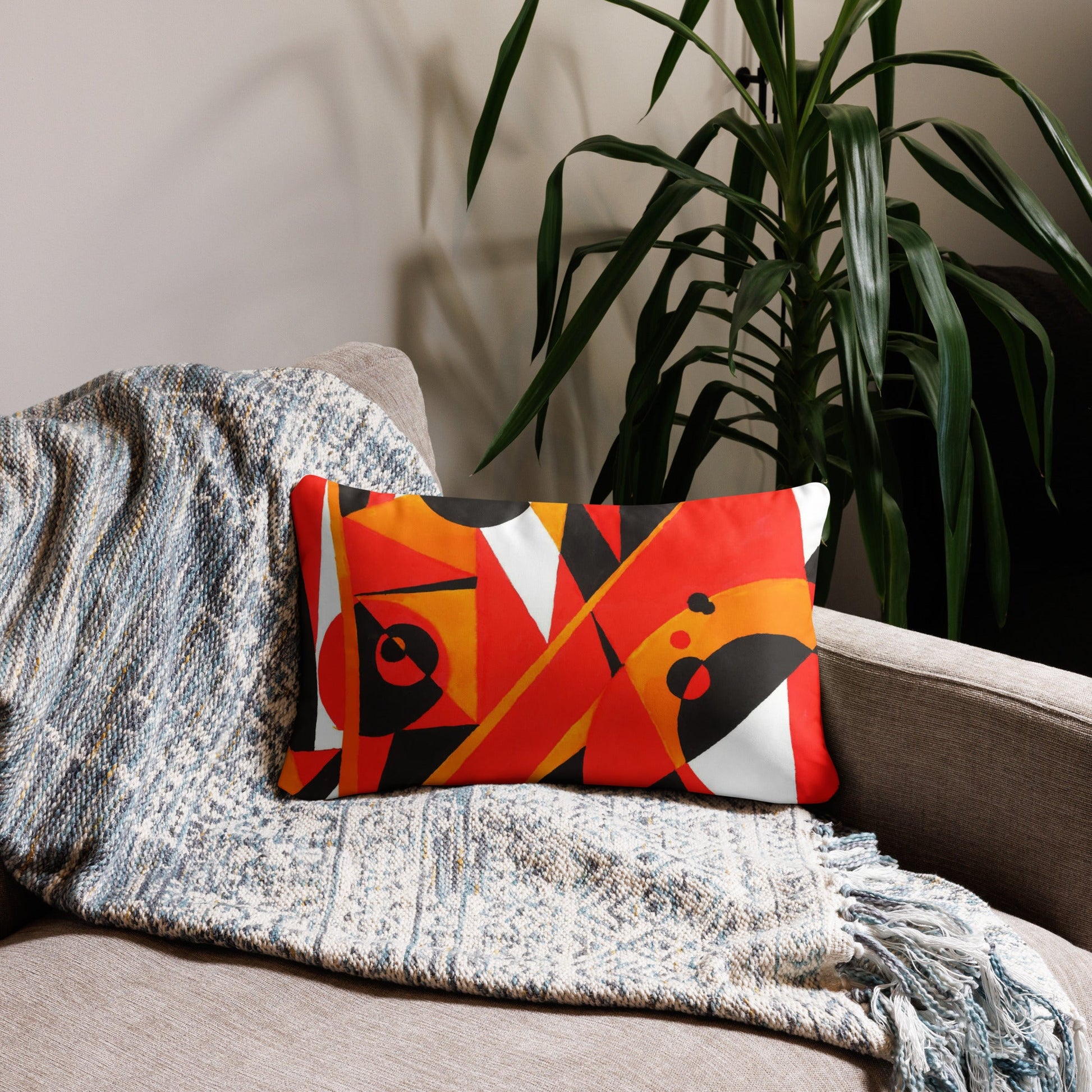 Coussin Classique - Bataille - Jiel - artiste