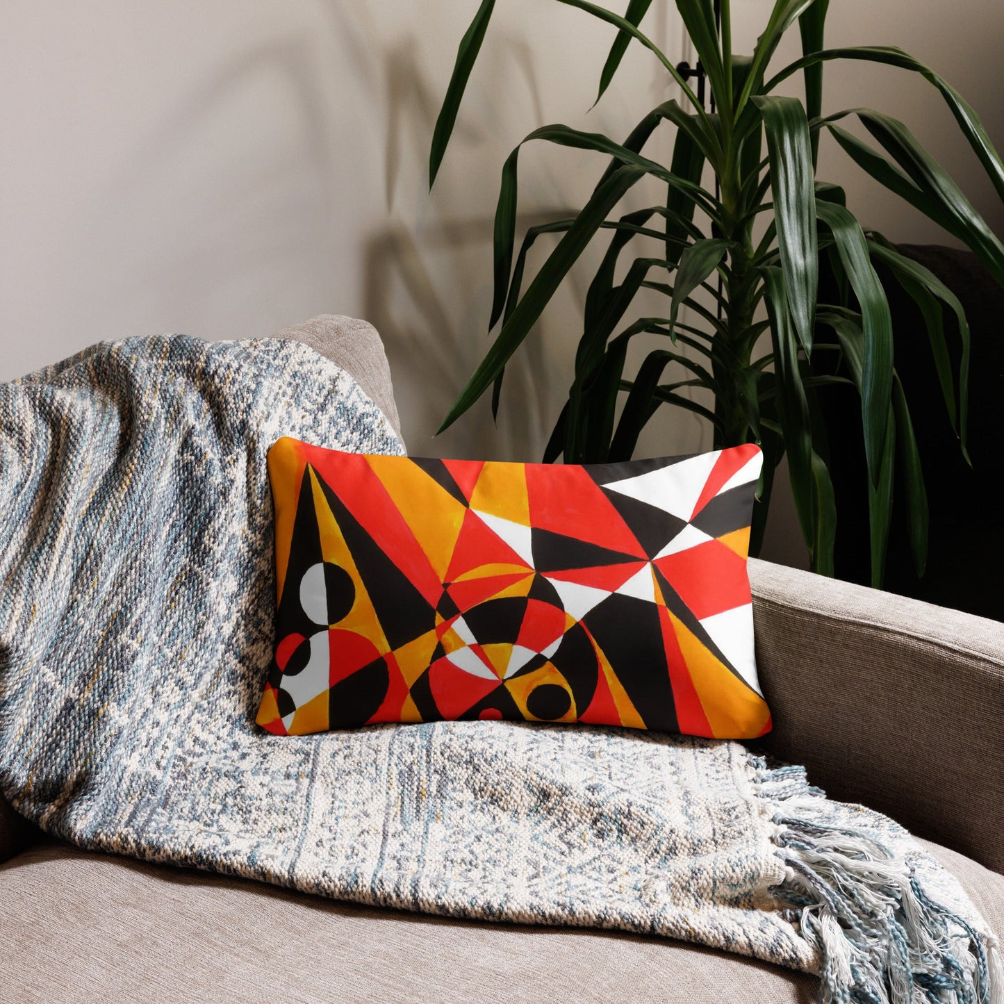 Coussin Classique - Collisions - Jiel - artiste