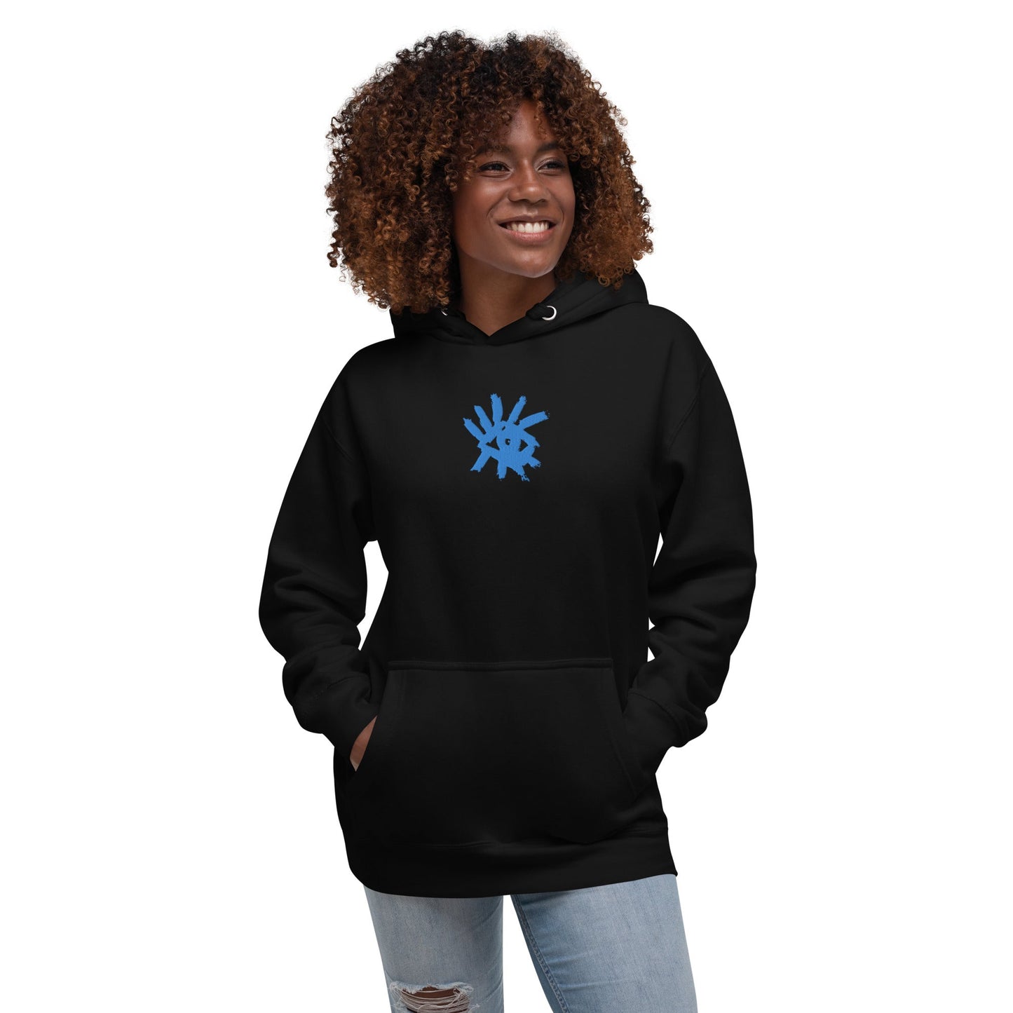 Blue Eye - Sweat à Capuche Unisexe - Jiel - artiste