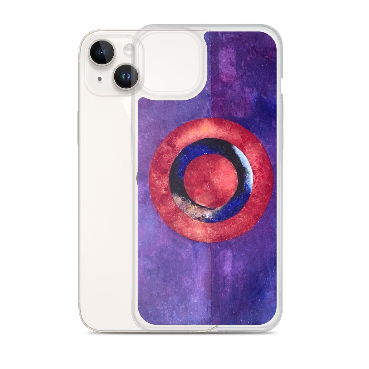 Coque pour iPhone® - Œil Cosmique - Jiel - artiste