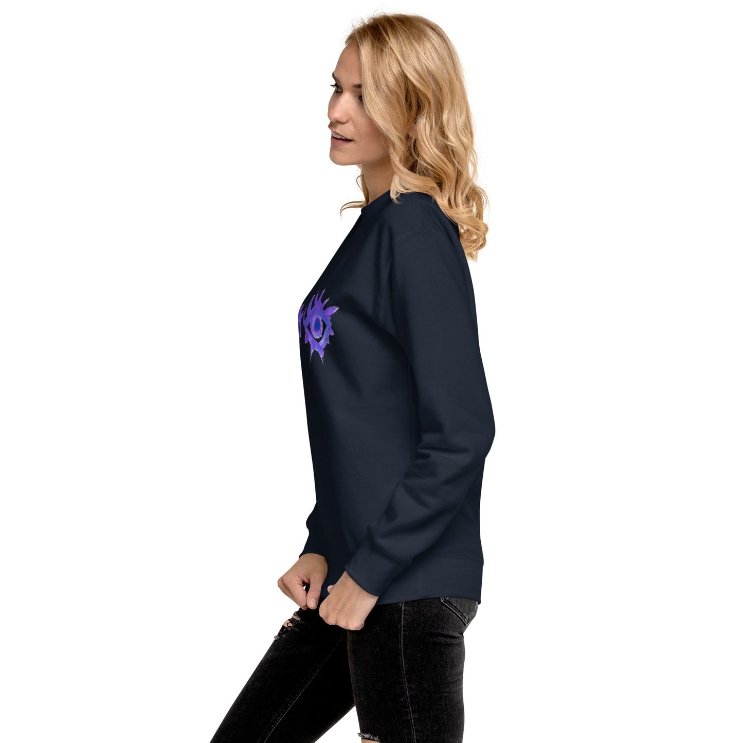 Regarde - moi dans les yeux - Sweatshirt premium unisexe - Jiel - artiste