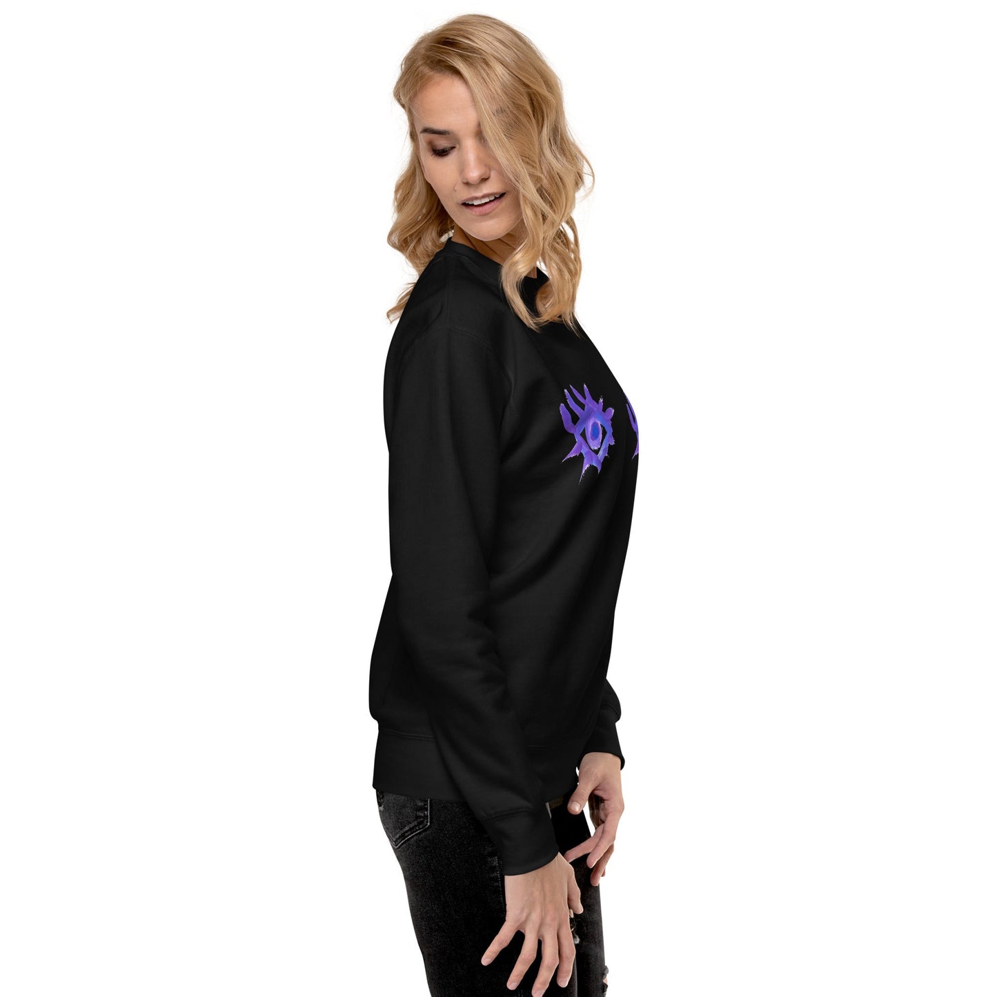 Regarde - moi dans les yeux - Sweatshirt premium unisexe - Jiel - artiste