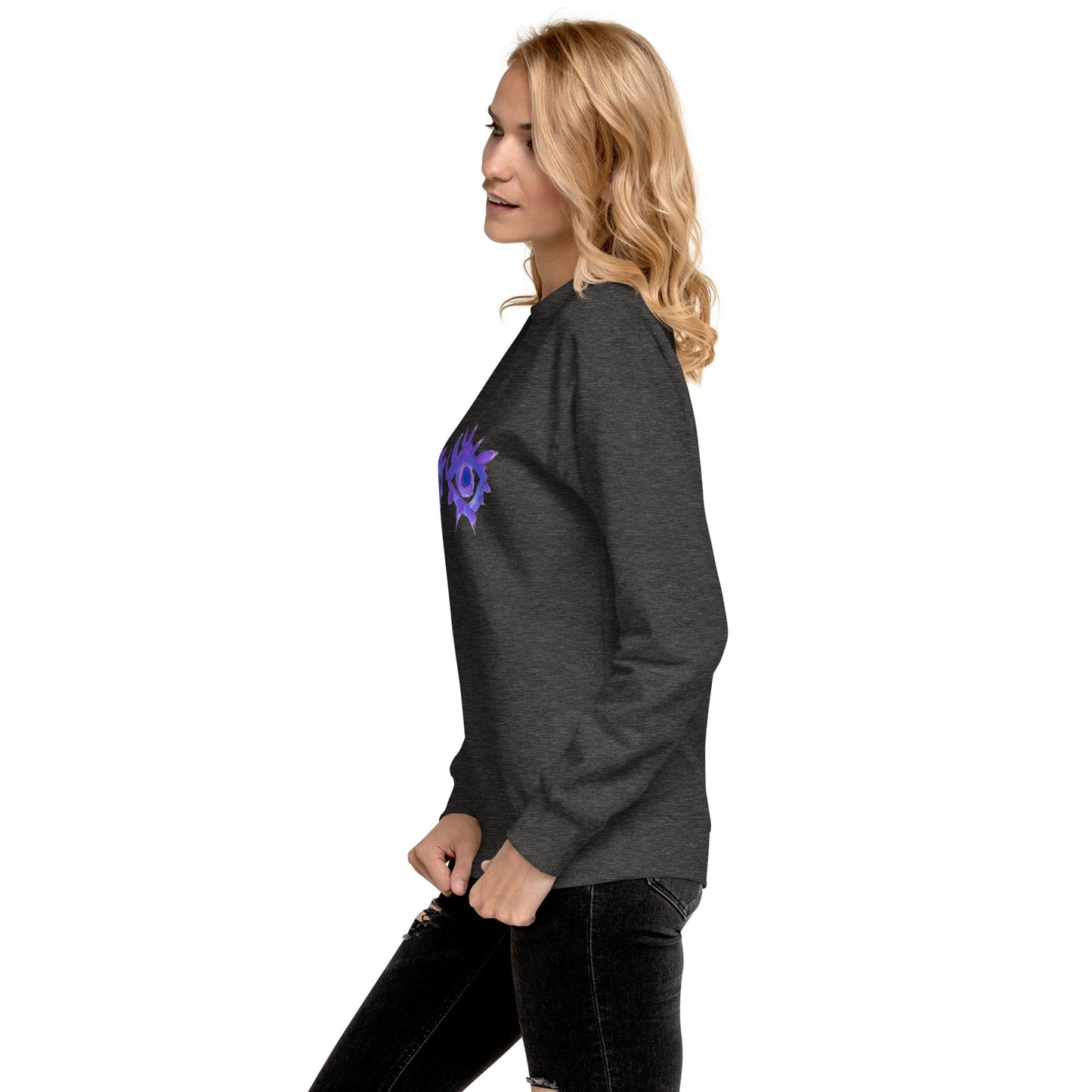 Regarde - moi dans les yeux - Sweatshirt premium unisexe - Jiel - artiste
