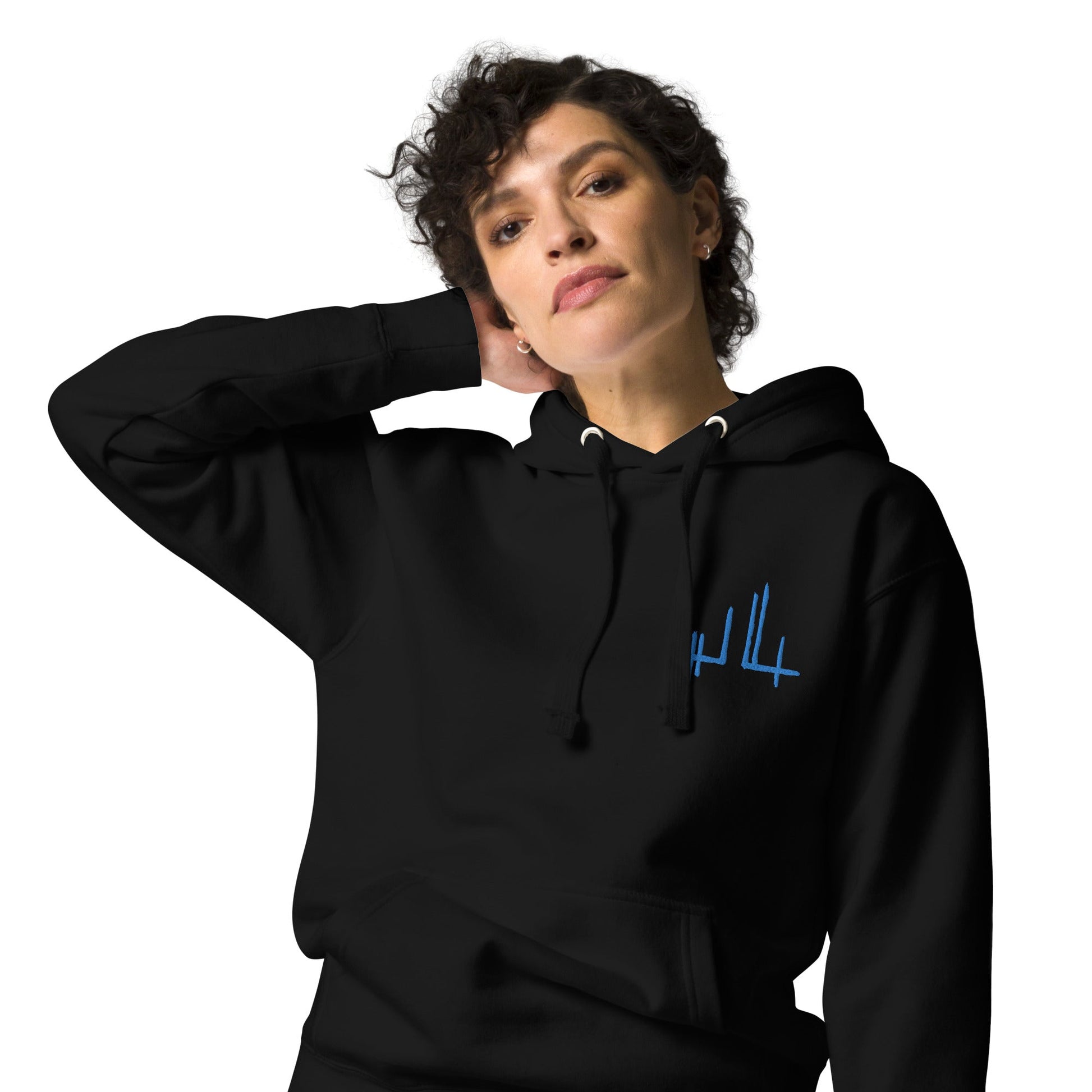 Signature bleue - Sweat à Capuche Unisexe - Jiel - artiste
