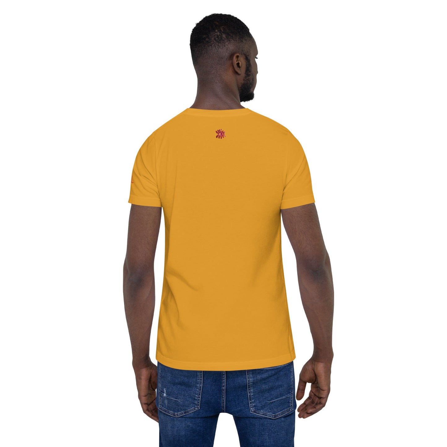 T-shirt unisexe - découpes triangles - Jiel - artiste
