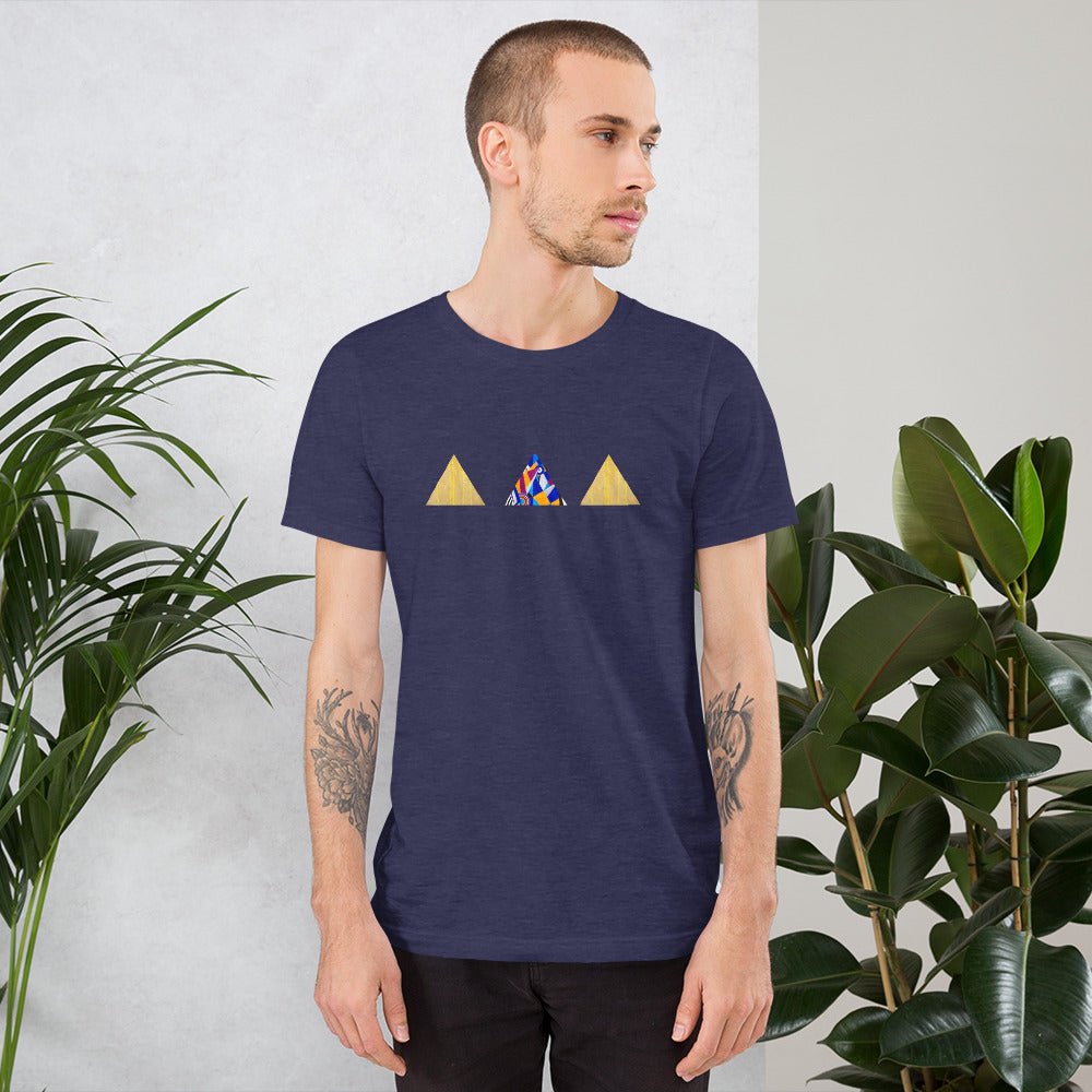 T-shirt unisexe - Triangles 3 - Jiel - artiste