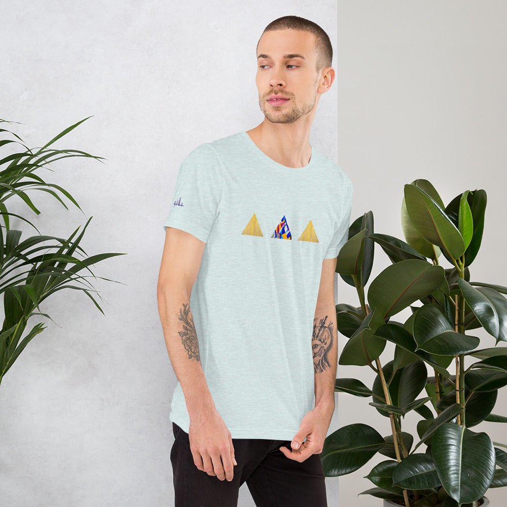 T-shirt unisexe - Triangles 3 - Jiel - artiste