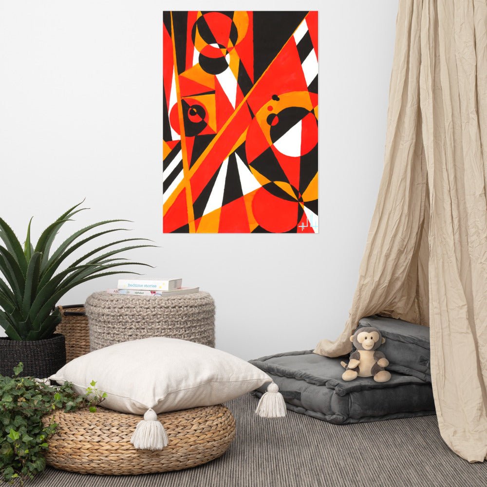 Bataille / Battle - Poster - Jiel - artiste