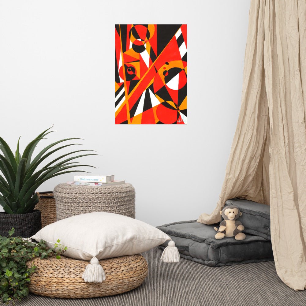 Bataille / Battle - Poster - Jiel - artiste