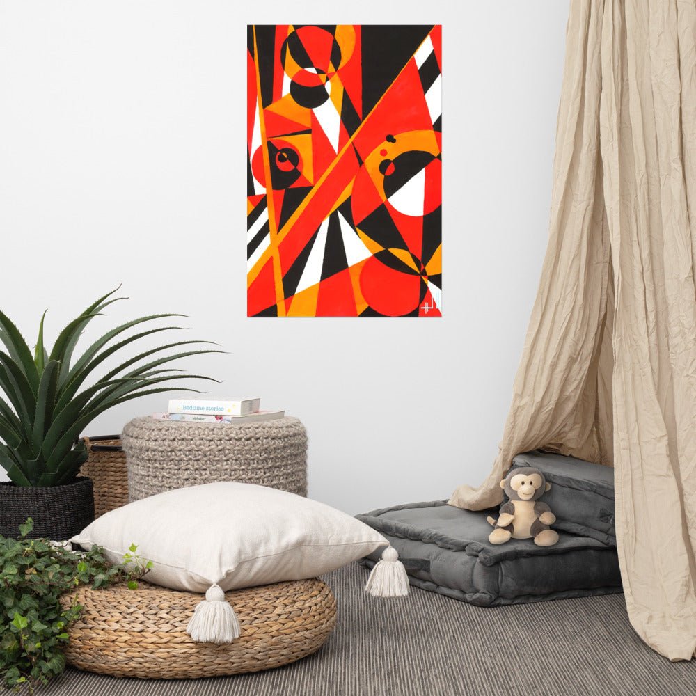 Bataille / Battle - Poster - Jiel - artiste