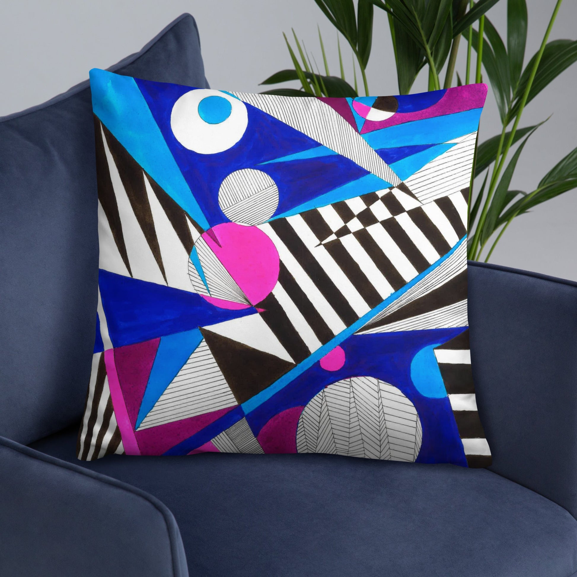 Coussin Classique - Bataille II - Jiel - artiste