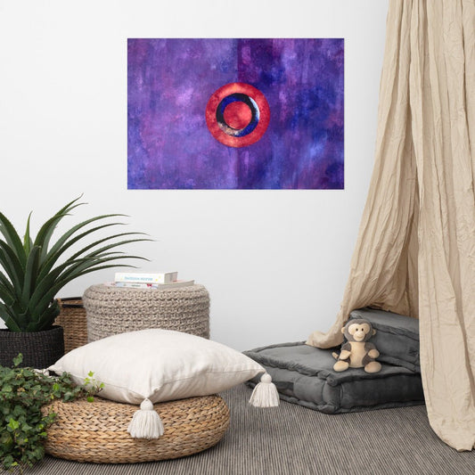 Oeil cosmique / Cosmic eye - Poster - Jiel - artiste