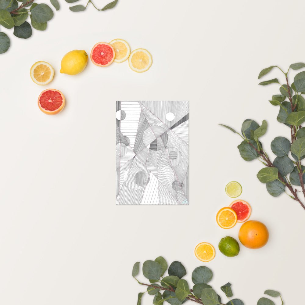 Ondes et vibrations / Waves and vibrations - Poster - Jiel - artiste