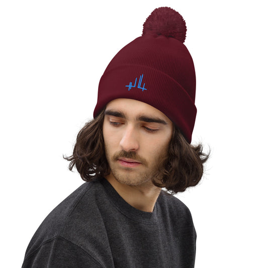 Signature - Unisex Pom pom beanie