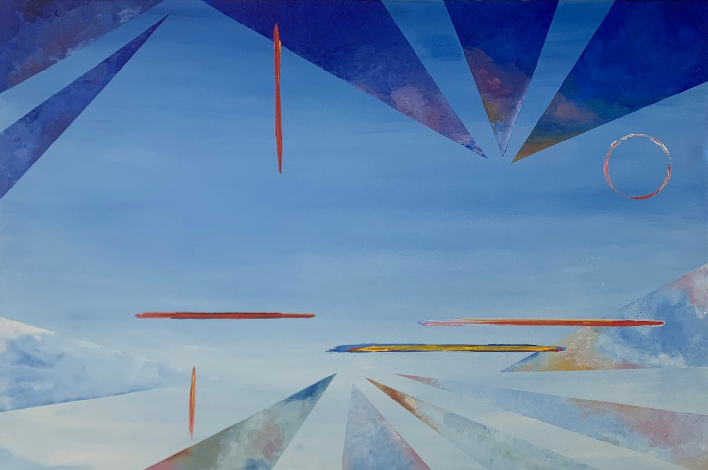 Prix sur demande - Echappée - grand format - Jiel - artiste