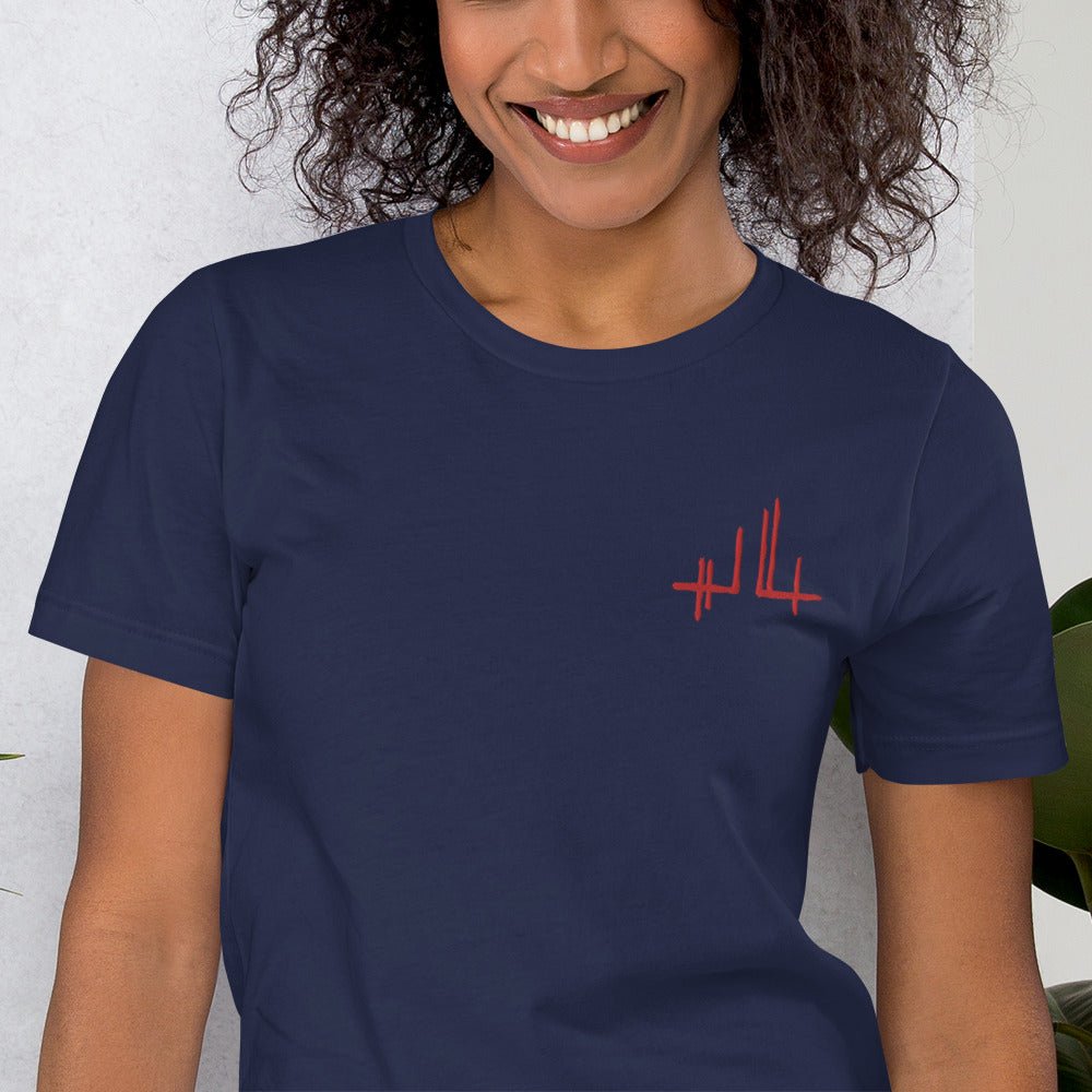 Signature rouge / red - T-shirt unisexe - Jiel - artiste