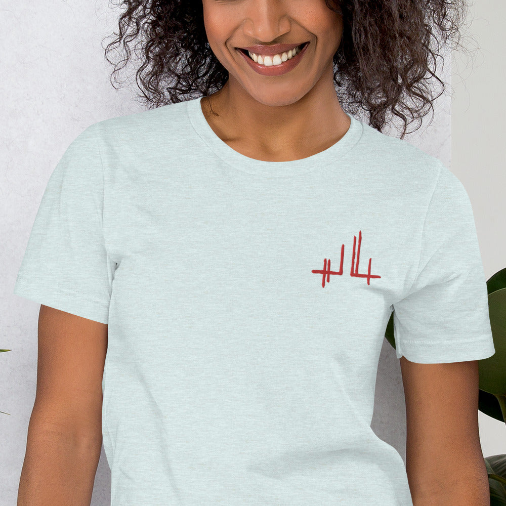 Signature rouge / red - T-shirt unisexe